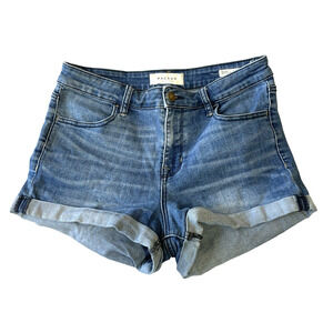 PacSun Womens Size 27 (29) Blue Denim MIE Rise Super Stretch Shortie